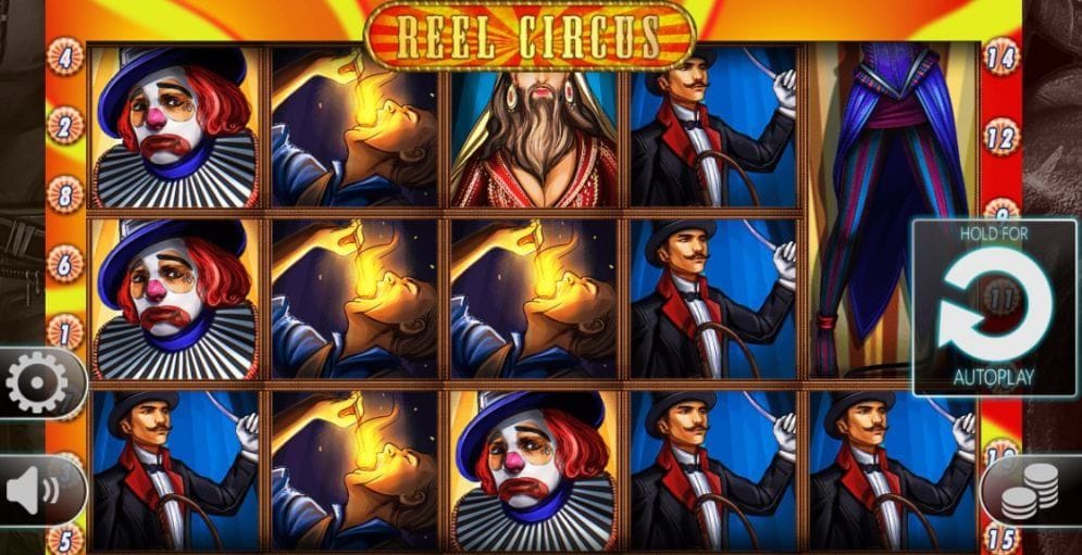 Reel Circus Spielautomat