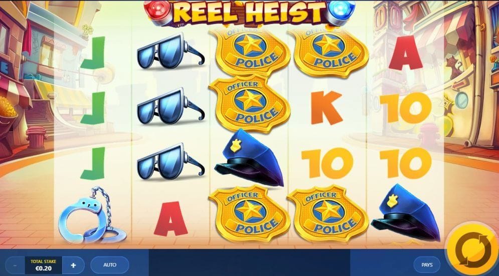 Reel Heist Videoslot