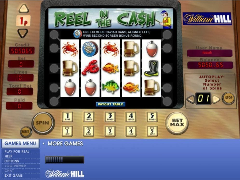 Reel in the Cash Reel in the Cash Geldspielautomat