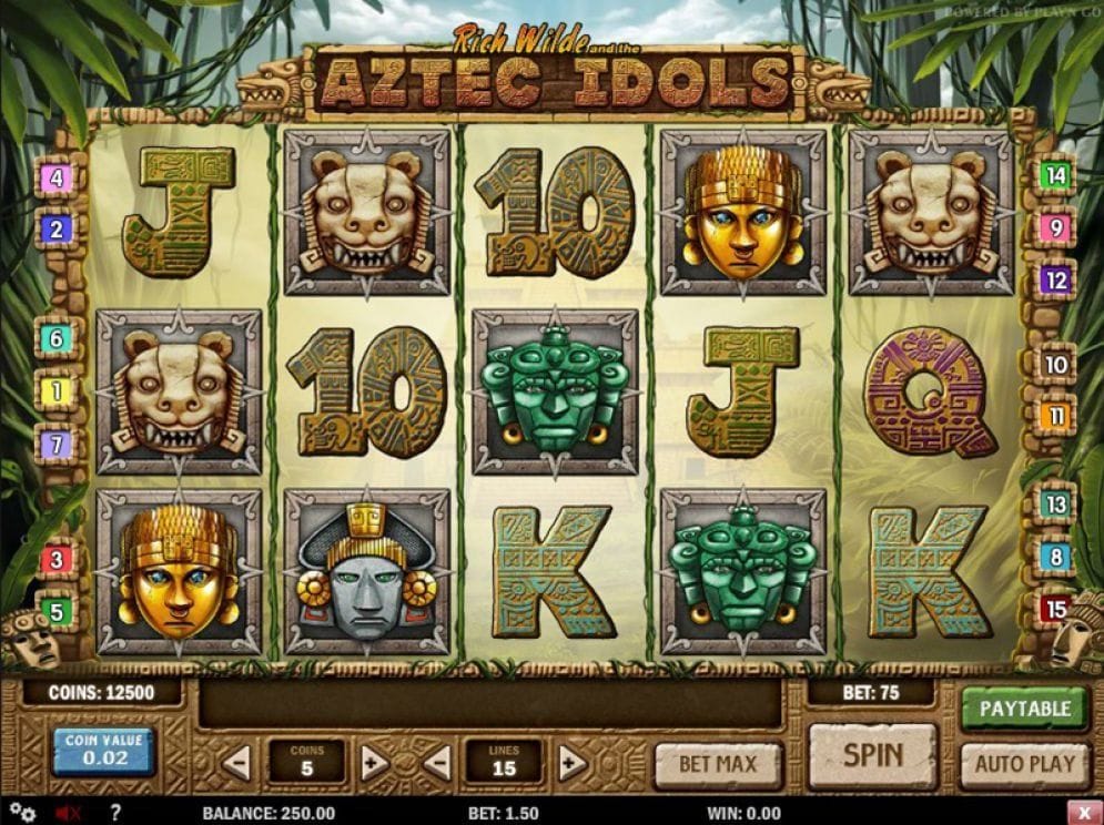 Rich Wilde And The Aztec Idols Rich Wilde And The Aztec Idols online Geldspielautomat