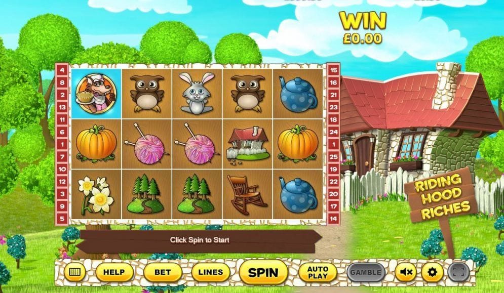 Riding Hood Riches Riding Hood Riches online Slotmaschine