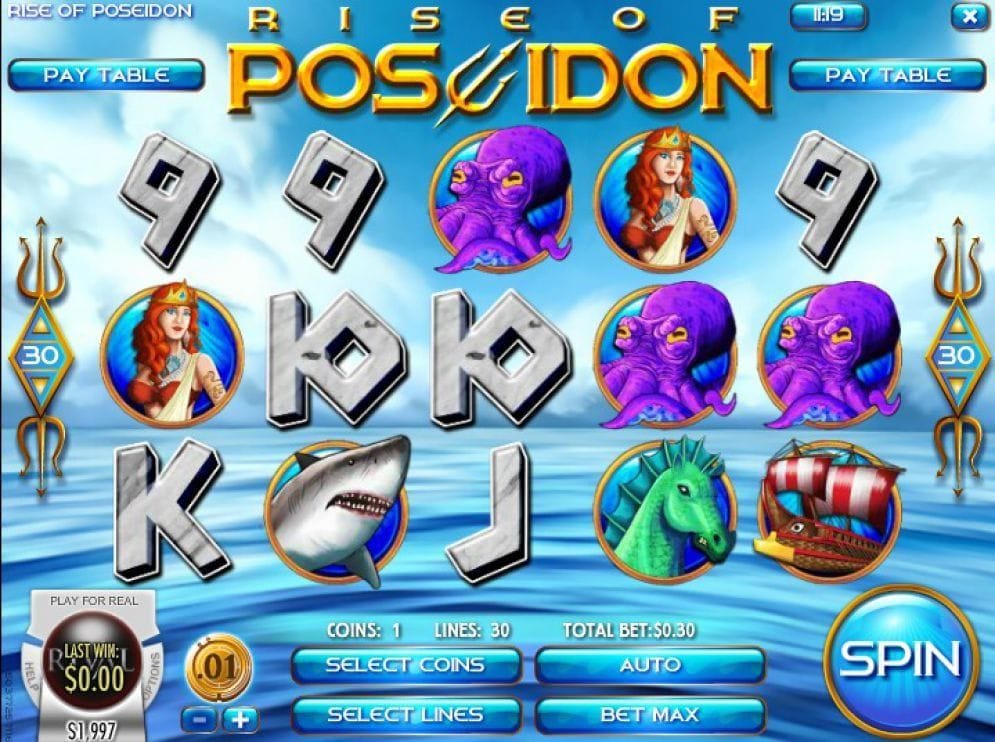 Rise of Poseidon Rise of Poseidon online Casino Spiel