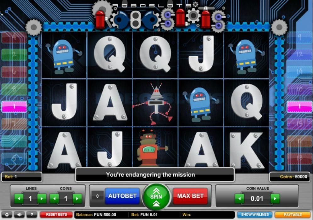Roboslots Roboslots online Automatenspiel