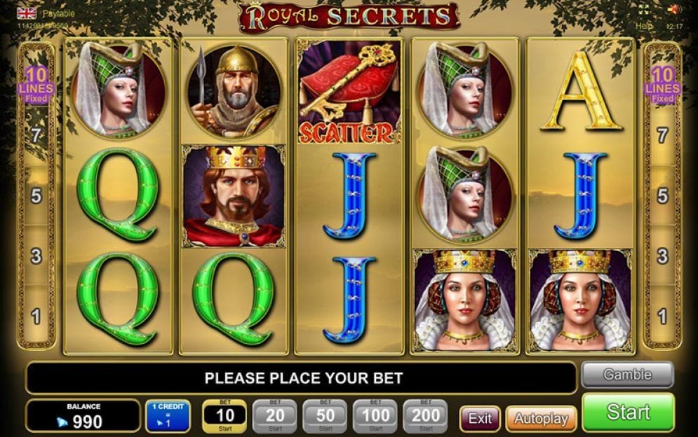 Royal Secrets Royal Secrets online Geldspielautomat