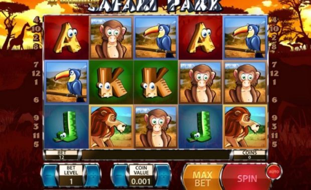 Safari Park Video Slot online spielen
