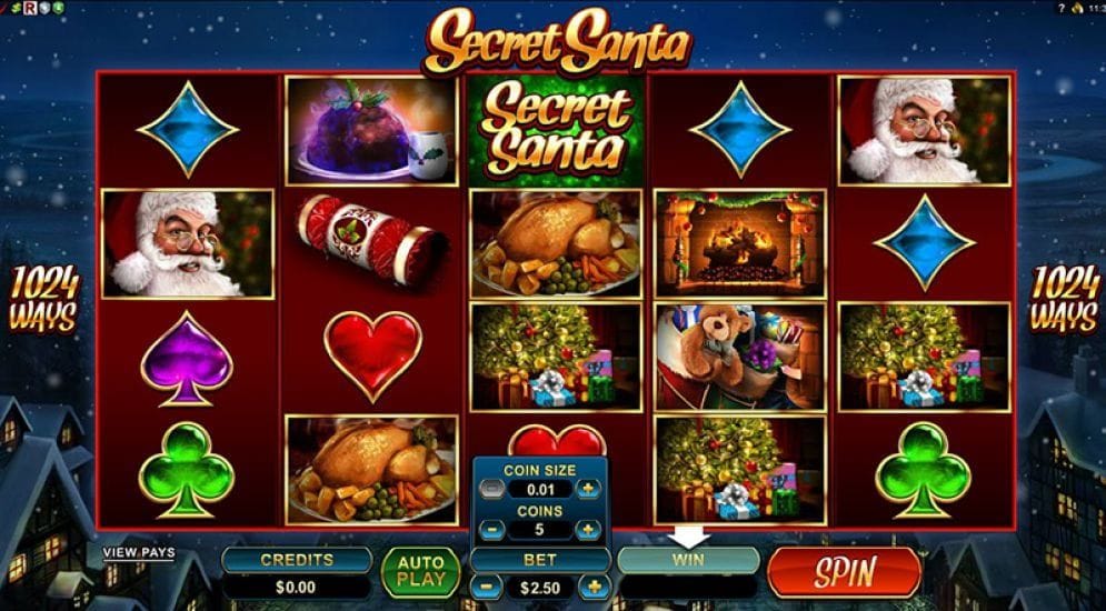 Secret Santa Spielautomat