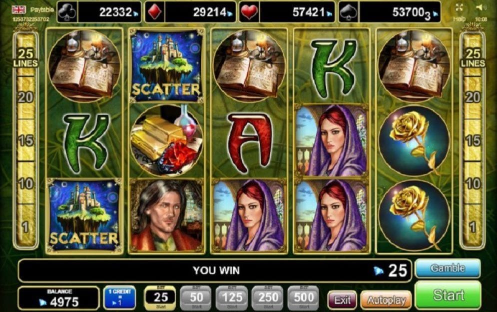 Secrets of Alchemy Casino Spiel