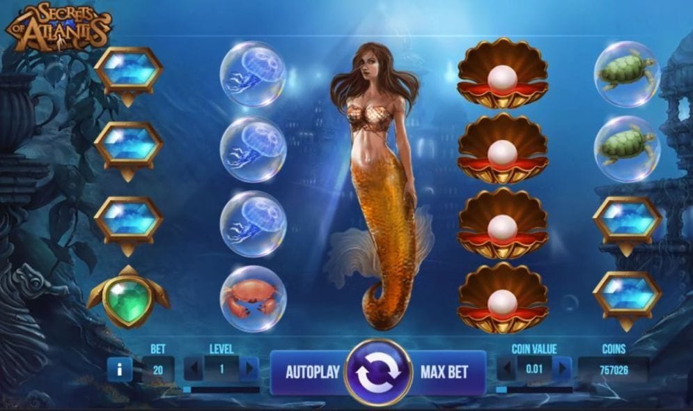Secrets of Atlantis Secrets of Atlantis online Slotmaschine