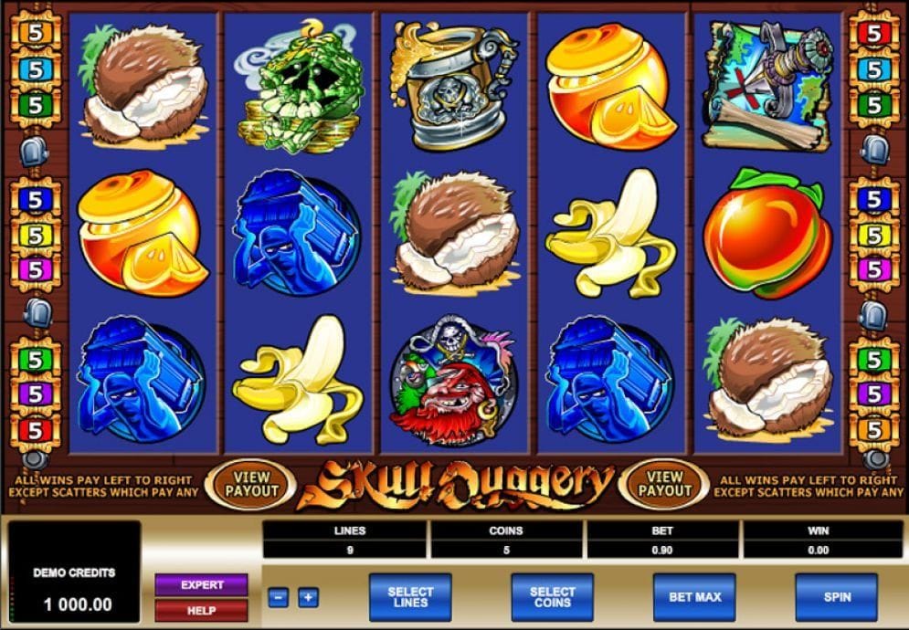 Skull Duggery online Slotmaschine