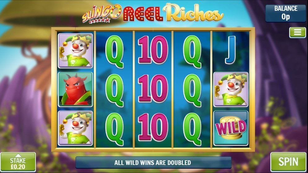 Slingo Reel Riches Automatenspiel