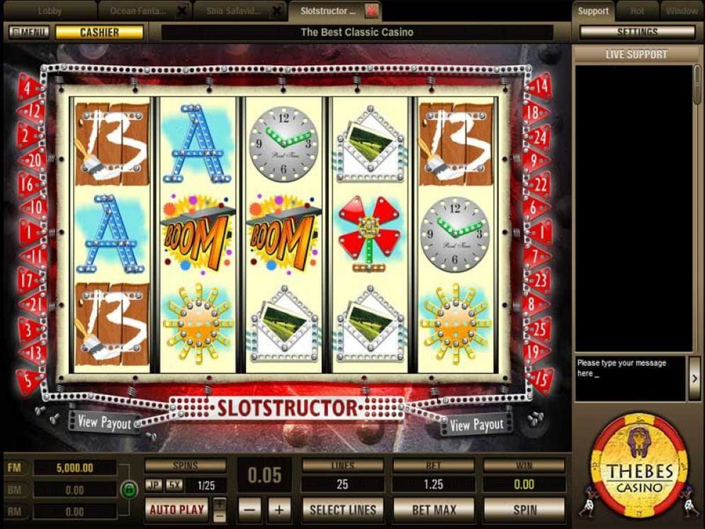 Slotstructor Slotstructor Geldspielautomat