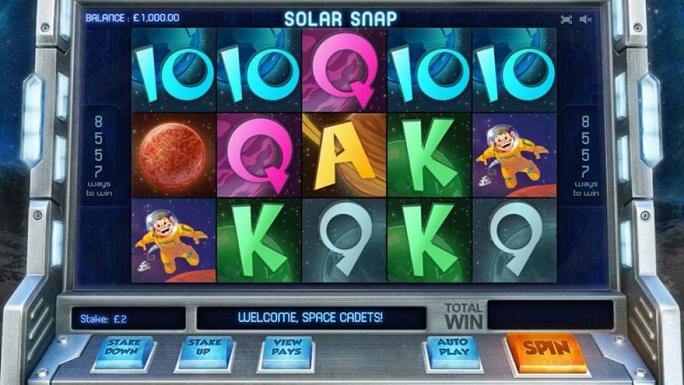 Solar Snap Videoslot