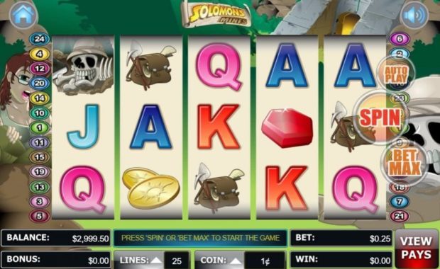 Solomons Mines Video Slot freispiel