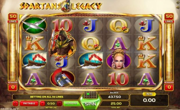 Spartans Legacy Videoslot freispiel