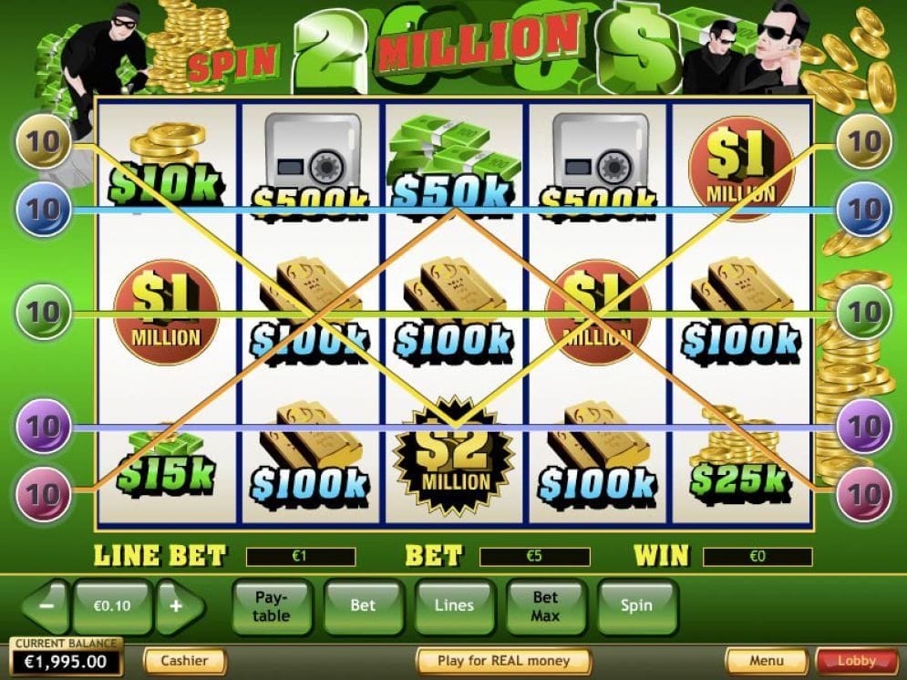 Spin 2 Million online Video Slot