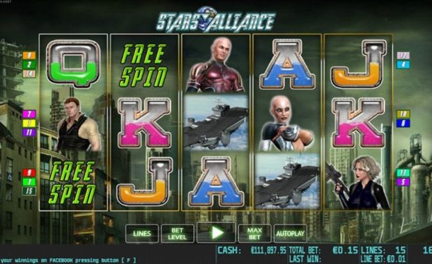 Stars Alliance Spielautomat kostenlos spielen