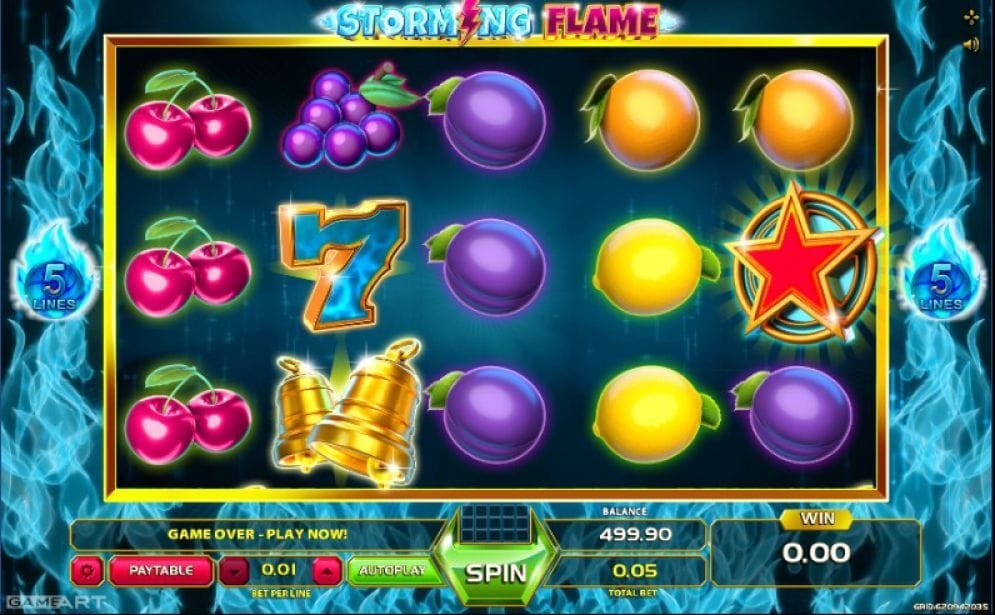 Storming Flame Storming Flame online Geldspielautomat