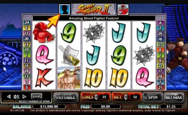 Street Fighter 2 Slotmaschine ohne Anmeldung