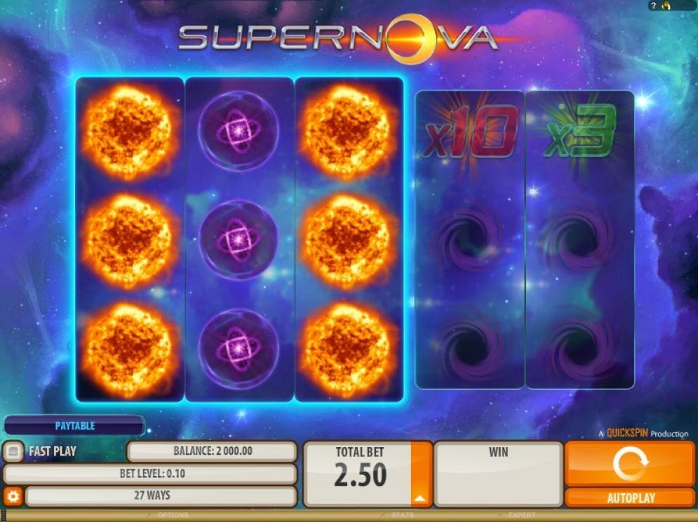 Supernova Supernova online Casino Spiel