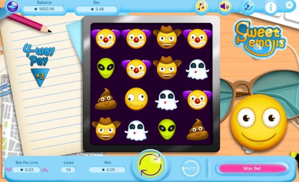 Sweet Emojis Sweet Emojis Spielautomat