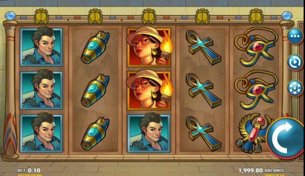 Temple of Tut Temple of Tut online Video Slot