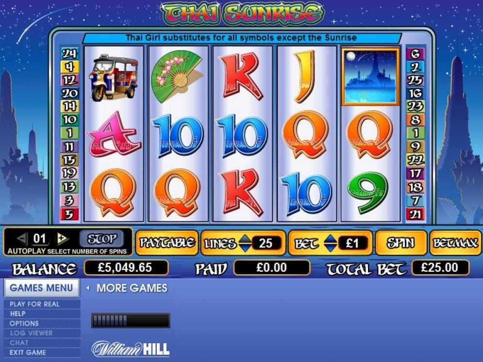 Thai Sunrise Video Slot