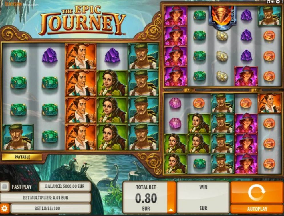 The Epic Journey Spielautomat