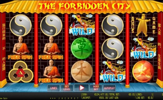 The Forbidden City Videoslot ohne Anmeldung