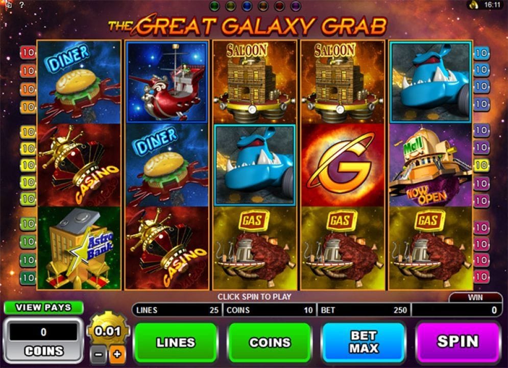 The Great Galaxy Grab Casinospiel
