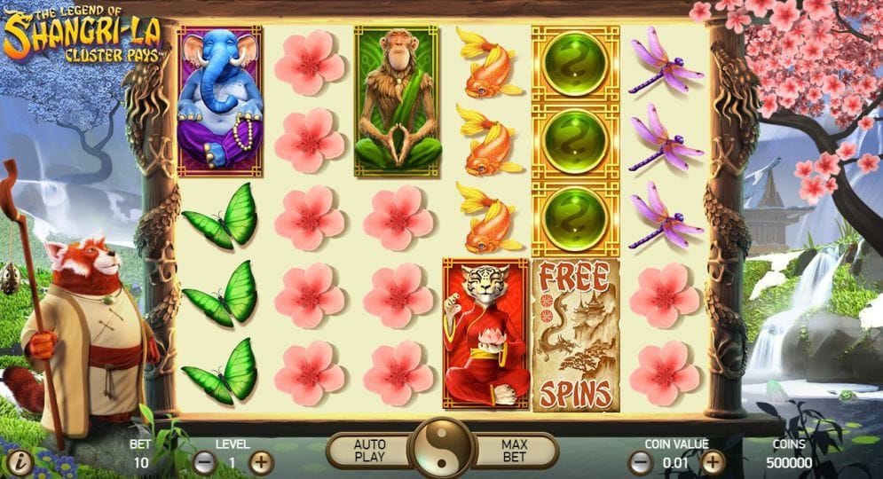 The Legend of Shangri-La: Cluster Pays The Legend of Shangri-La: Cluster Pays online Video Slot