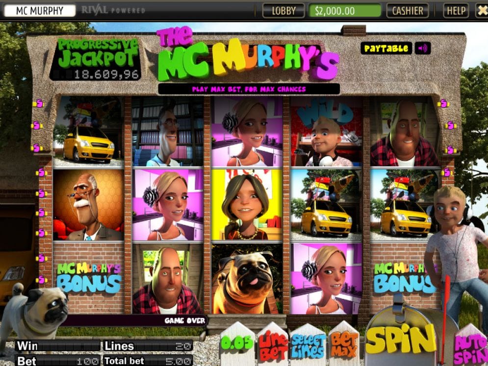 The McMurphy’s online Spielautomat