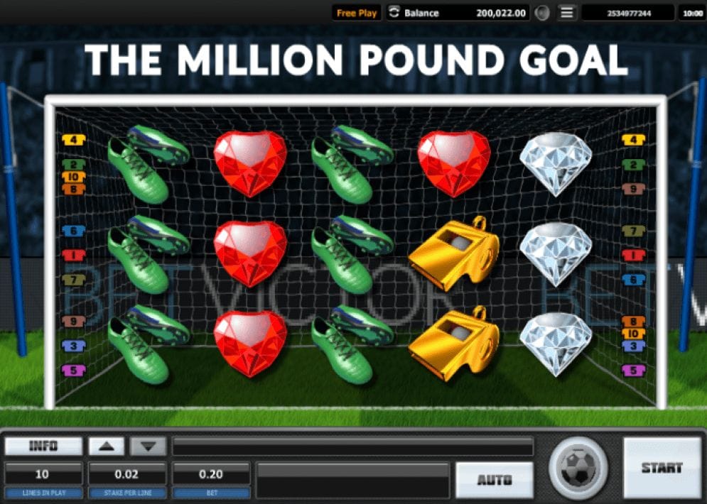 The Million Pound Goal The Million Pound Goal online Spielautomat