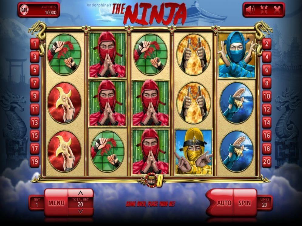 The Ninja The Ninja online Casinospiel