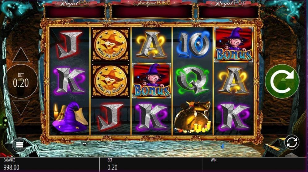 The Pig Wizard online Automatenspiel