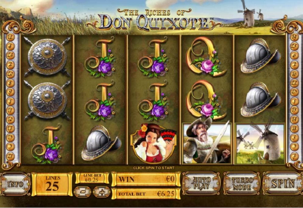 The Riches of Don Quixote Videoslot