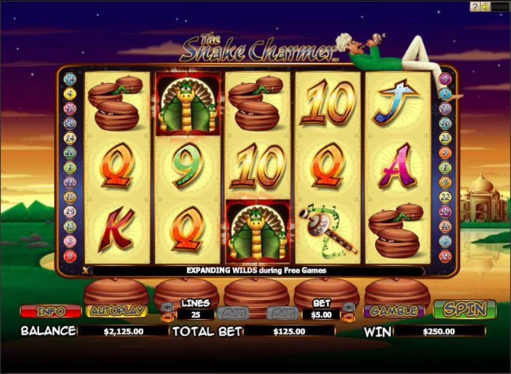 The Snake Charmer The Snake Charmer Spielautomat
