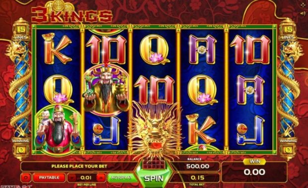 Three Kings Videoslot ohne Anmeldung