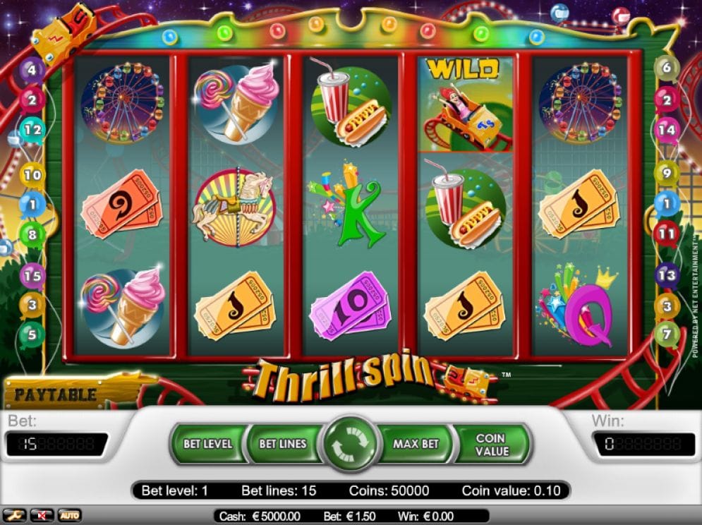 Thrill Spin Thrill Spin Geldspielautomat