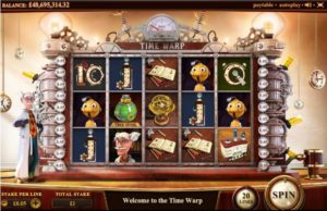 Time Warp Spielautomat kostenlos spielen