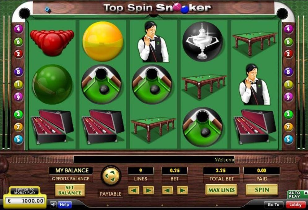 Top Spin Snooker Top Spin Snooker Videoslot