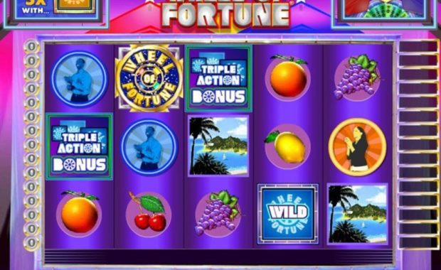Triple Action Frenzy Wheel Of Fortune Slotmaschine freispiel