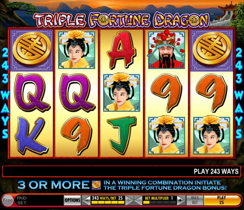 Triple Fortune Dragon Triple Fortune Dragon Geldspielautomat