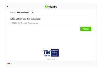 Bezahlung mit Trustly in kein Konto Casinos