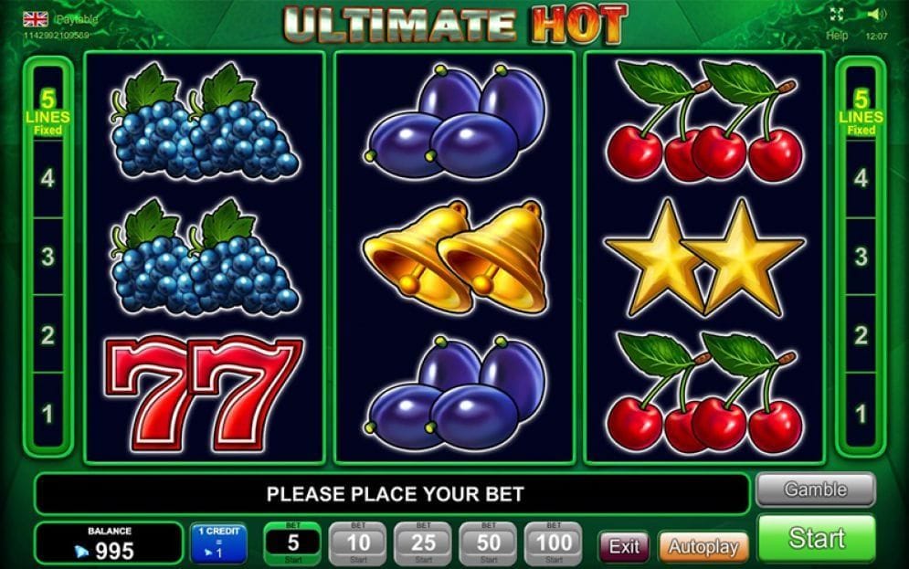 Ultimate Hot Ultimate Hot Automatenspiel