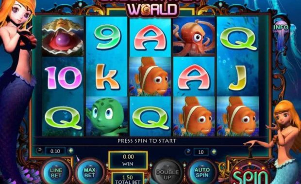 Underwater World Automatenspiel kostenlos spielen