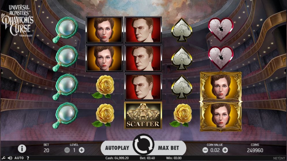 Universal Monsters: The Phantom’s Curse Spielautomat