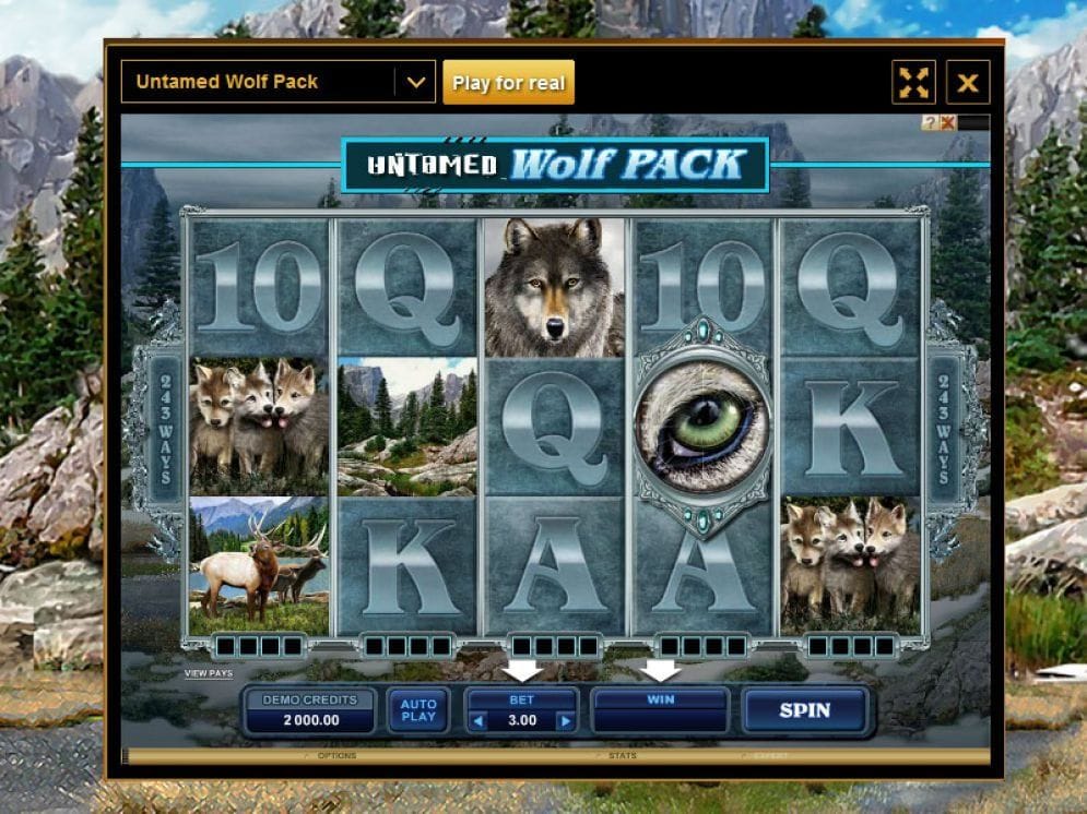 Untamed Wolf Pack Video Slot
