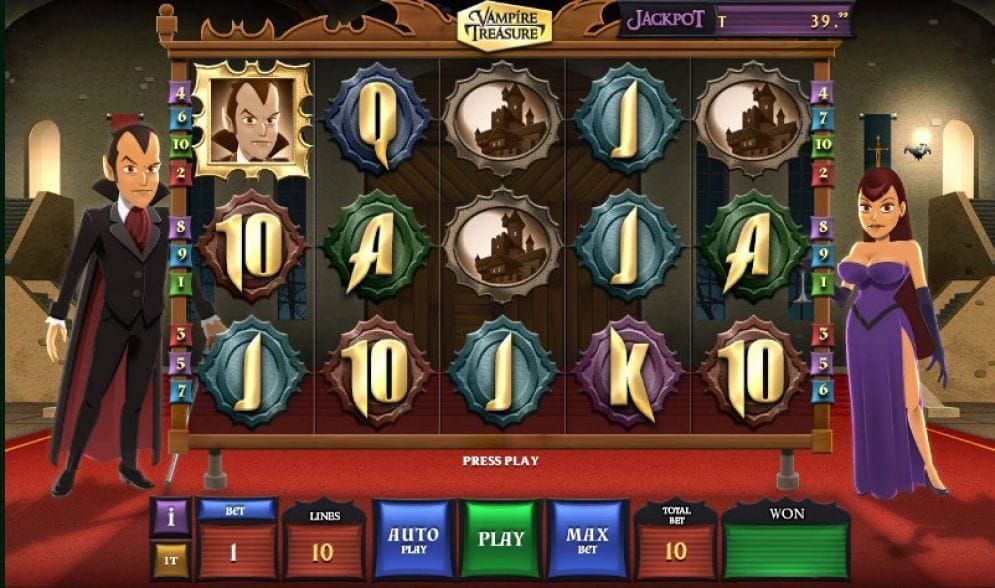 Vampire Treasure online Videoslot