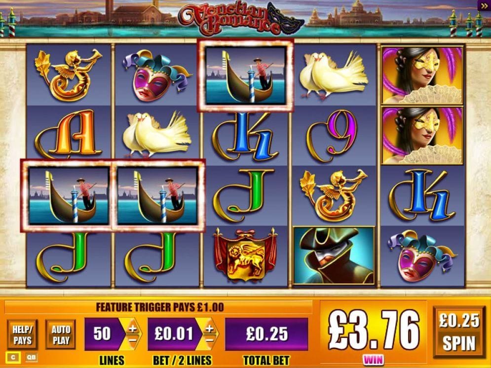 Venetian Romance online Spielautomat