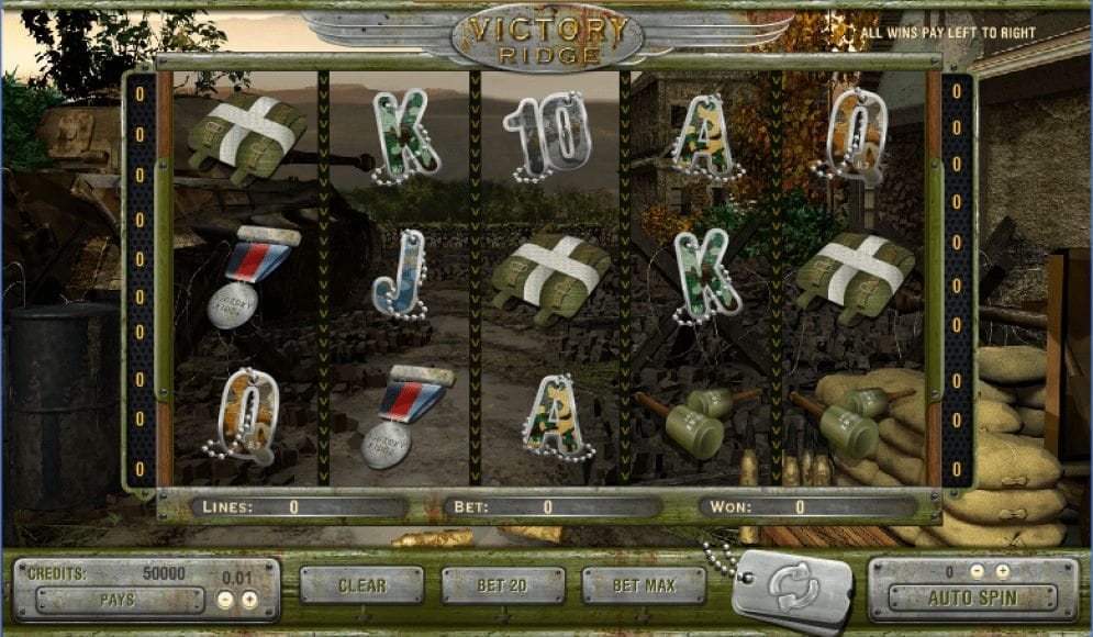 Victory Ridge Video Slot